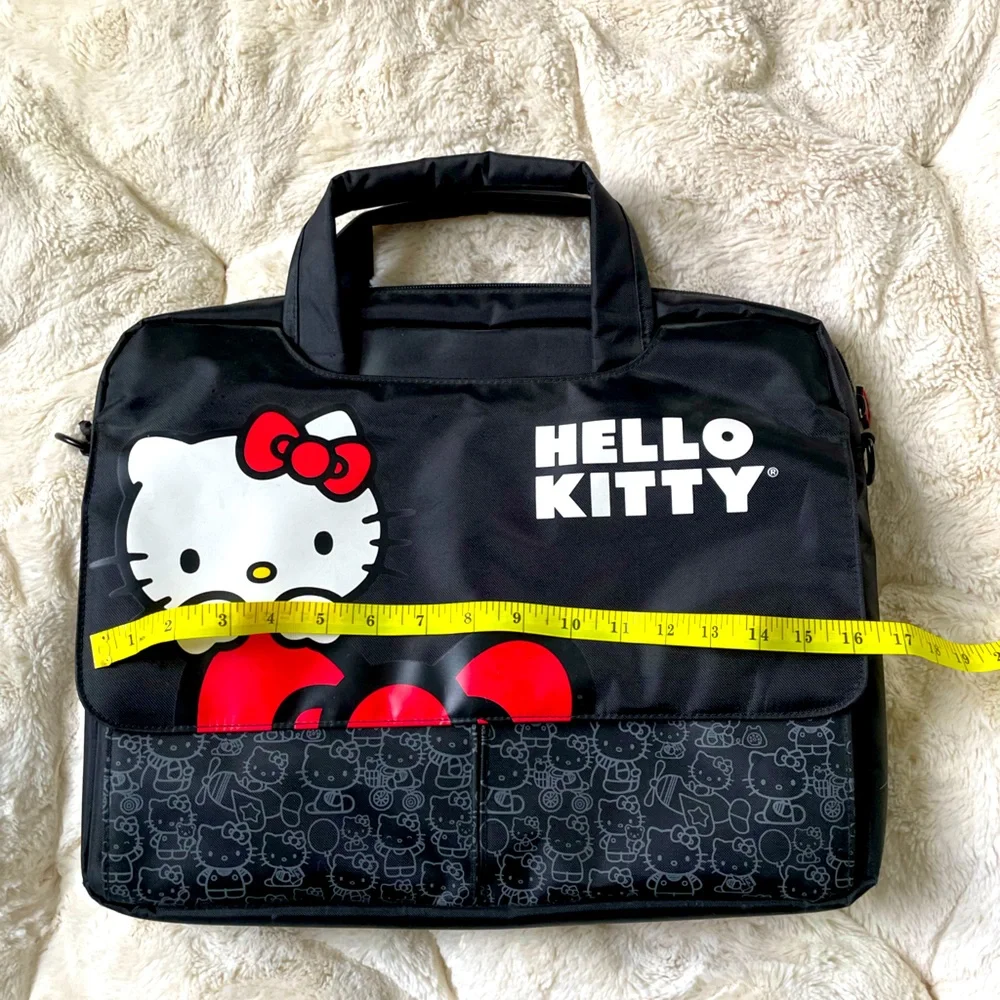 NWOT Hello Kitty Computer Laptop Messenger Bag w/ Adjustable Carry Strap